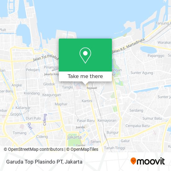 Garuda Top Plasindo PT map