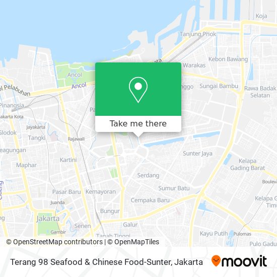 Terang 98 Seafood & Chinese Food-Sunter map