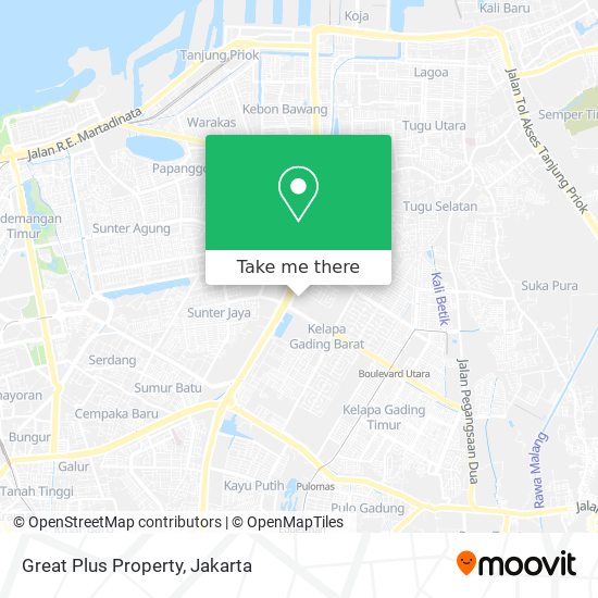 Great Plus Property map