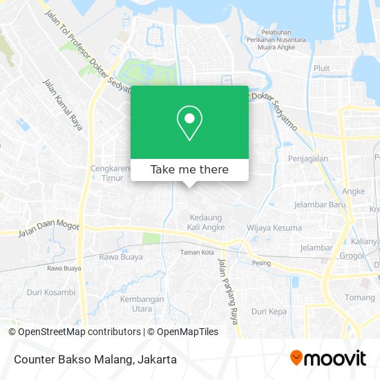 Counter Bakso Malang map