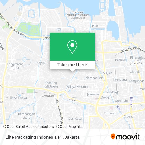 Elite Packaging Indonesia PT map