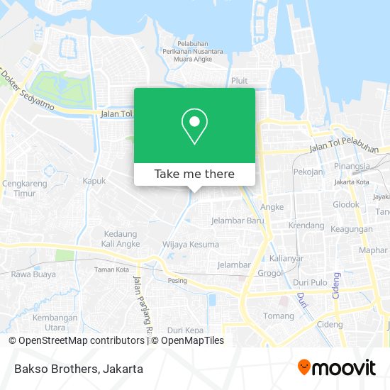 Bakso Brothers map