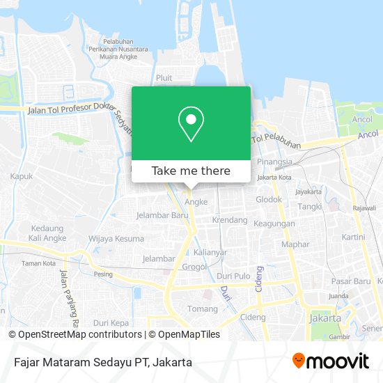 Fajar Mataram Sedayu PT map