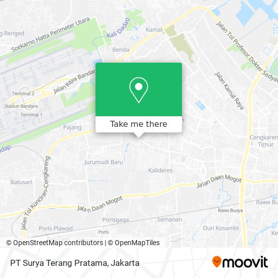 PT Surya Terang Pratama map