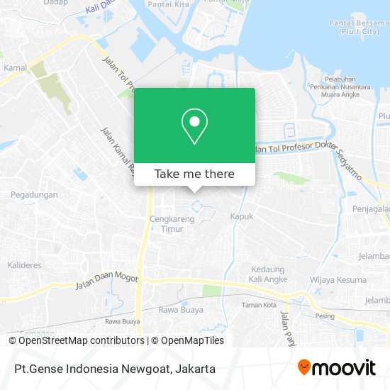 Pt.Gense Indonesia Newgoat map