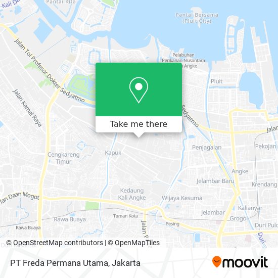 PT Freda Permana Utama map