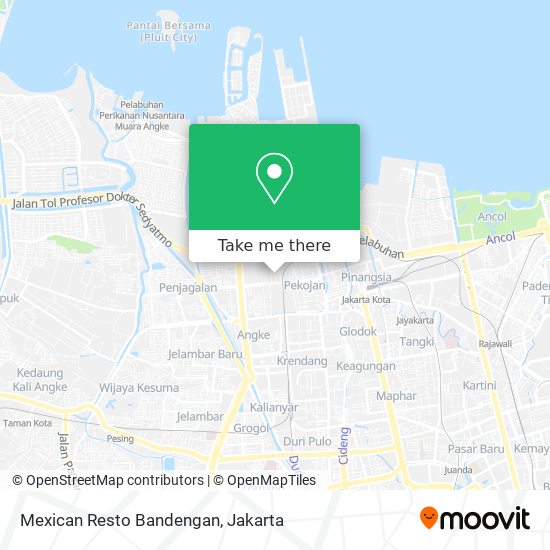 Mexican Resto Bandengan map