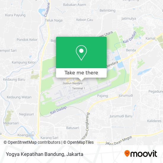 Yogya Kepatihan Bandung map