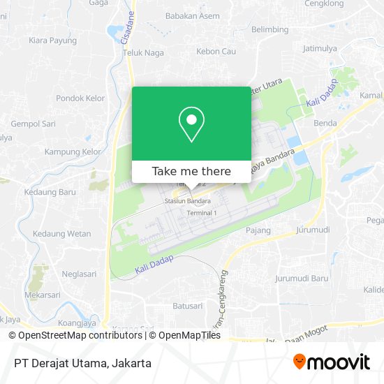 PT Derajat Utama map