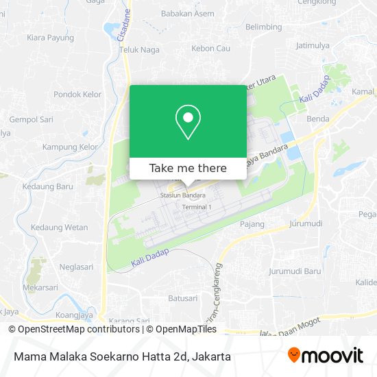 Mama Malaka Soekarno Hatta 2d map