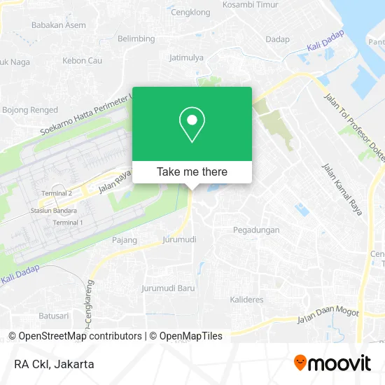RA Ckl map