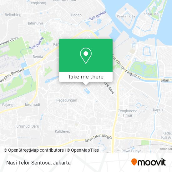 Nasi Telor Sentosa map