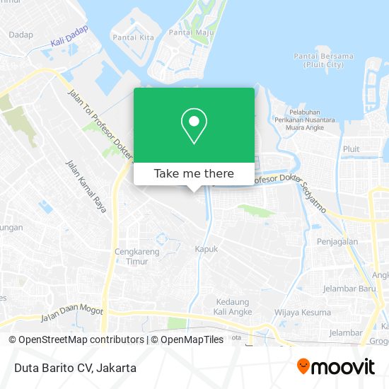 Duta Barito CV map