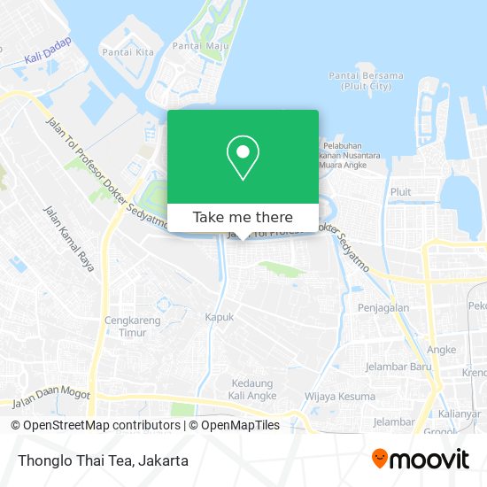 Thonglo Thai Tea map