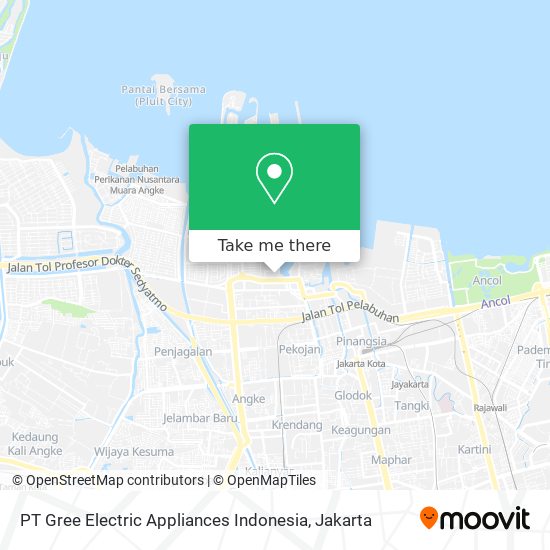 PT Gree Electric Appliances Indonesia map