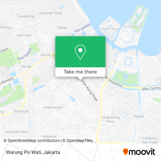 Warung Po Wati map