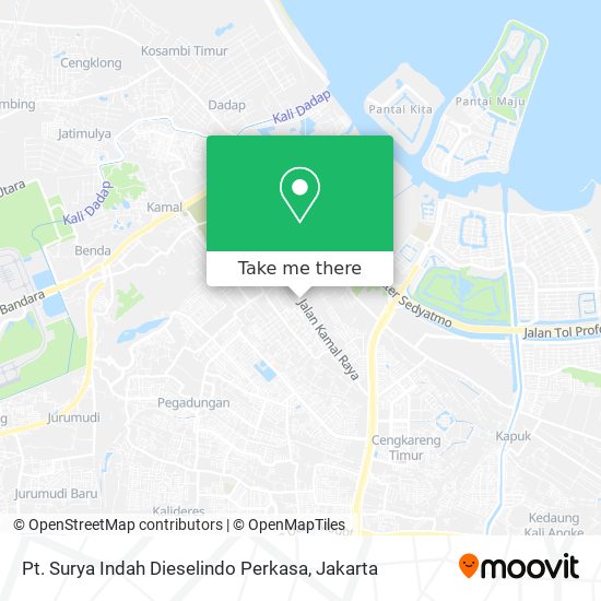 Pt. Surya Indah Dieselindo Perkasa map