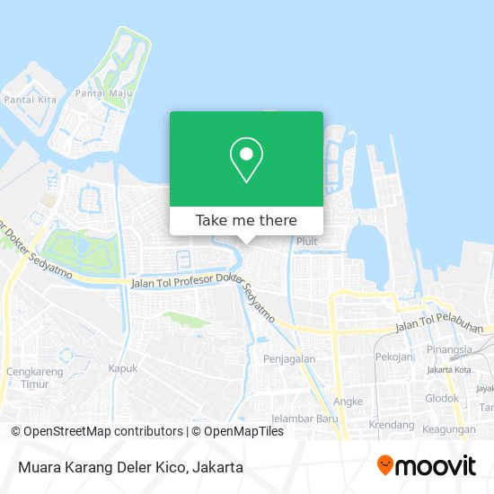 Muara Karang Deler Kico map