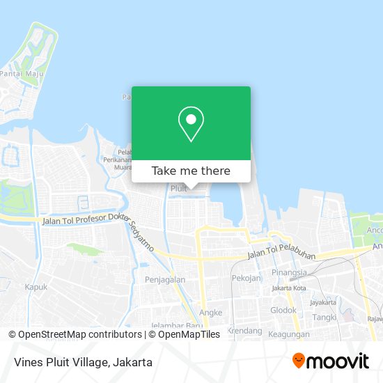 Vines Pluit Village map