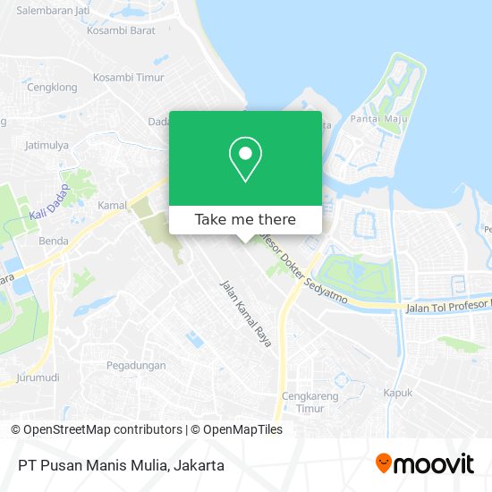 PT Pusan Manis Mulia map