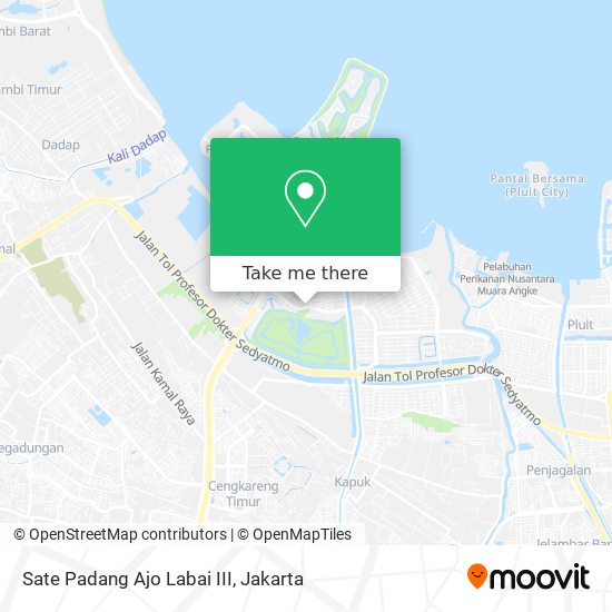 Sate Padang Ajo Labai III map