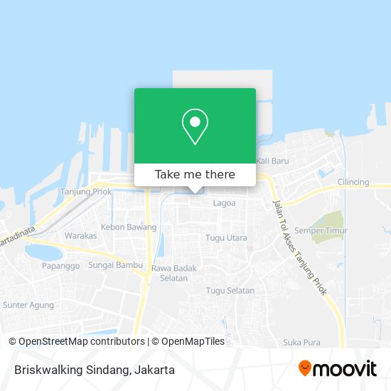 Briskwalking Sindang map