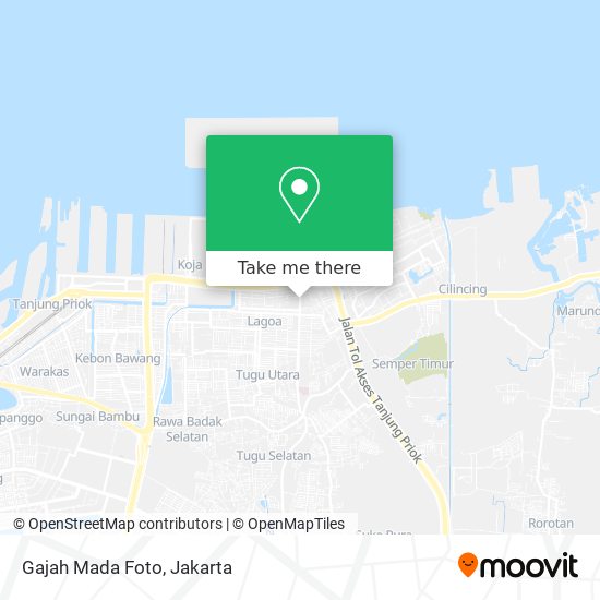 Gajah Mada Foto map