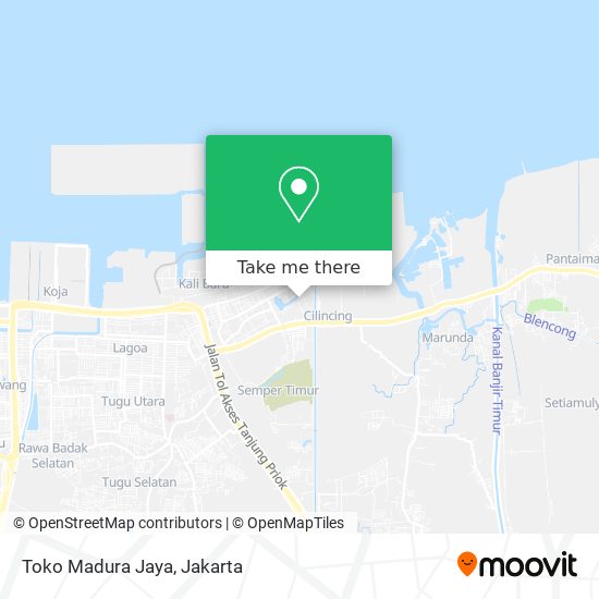 Toko Madura Jaya map