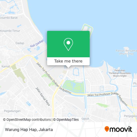 Warung Hap Hap map