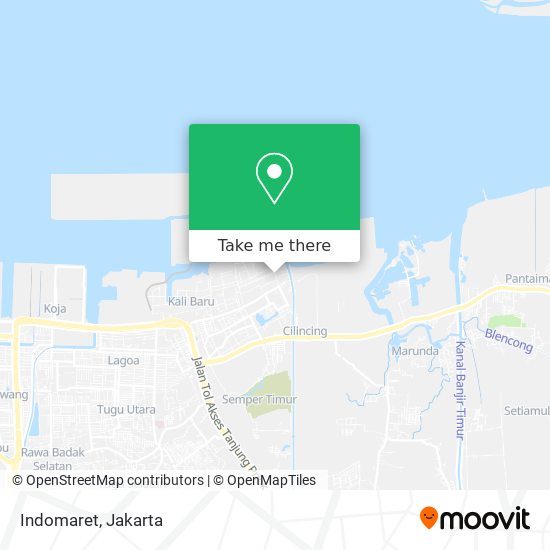 Indomaret map