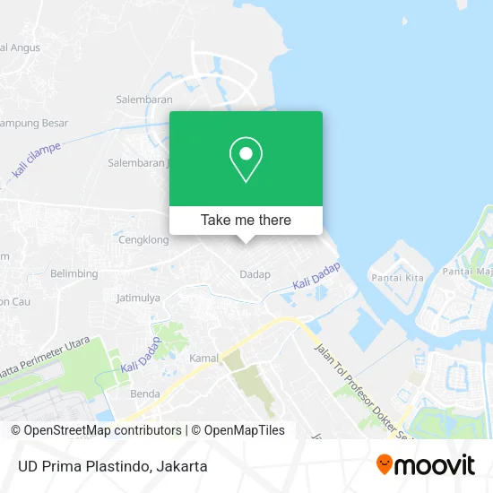 UD Prima Plastindo map