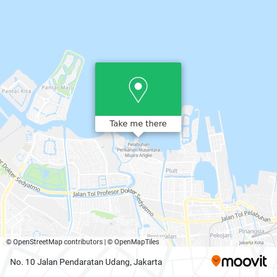 No. 10 Jalan Pendaratan Udang map