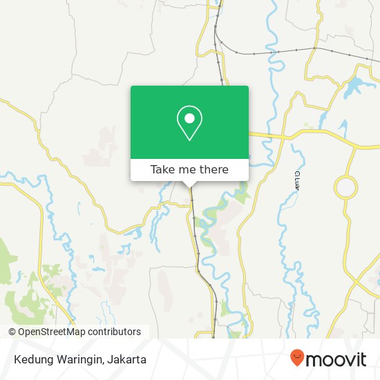 Kedung Waringin map