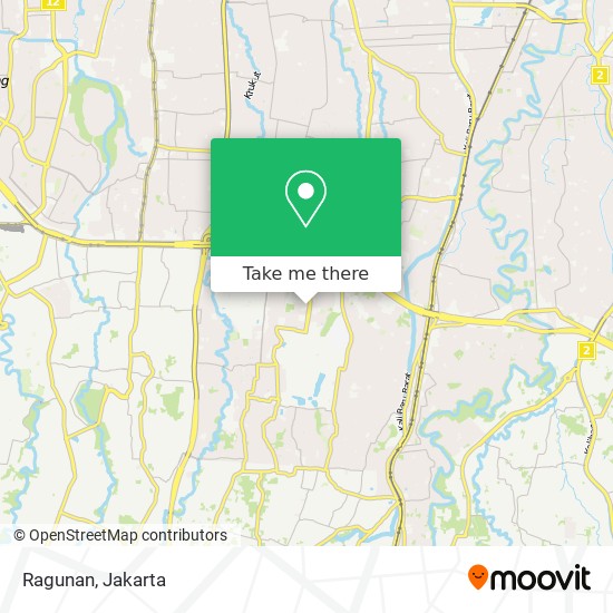 Ragunan map