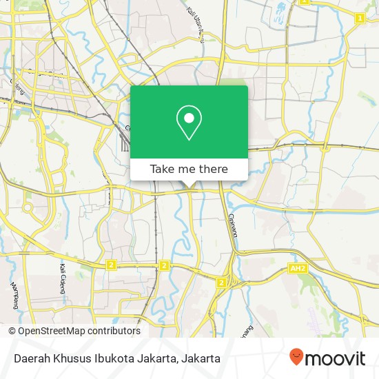 Daerah Khusus Ibukota Jakarta map