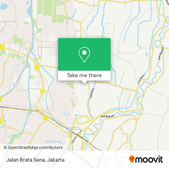 Jalan Brata Sena map