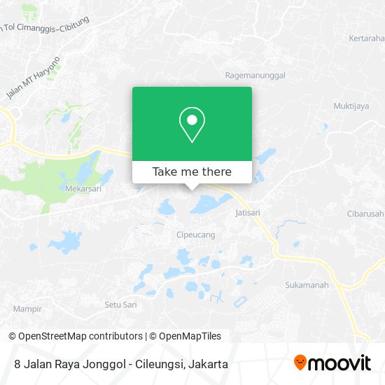 8 Jalan Raya Jonggol - Cileungsi map