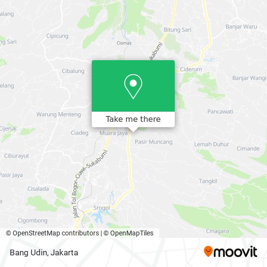 Bang Udin map