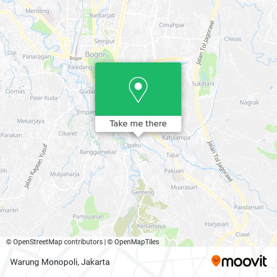 Warung Monopoli map