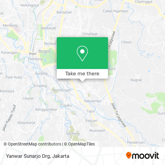 Yanwar Sunarjo Drg map