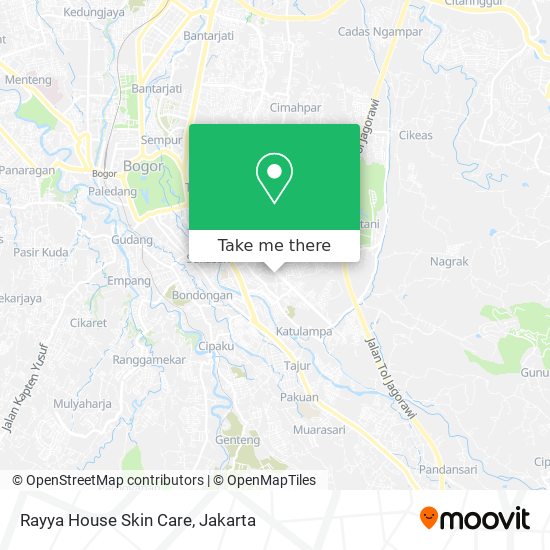 Rayya House Skin Care map