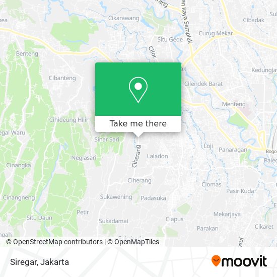 Siregar map