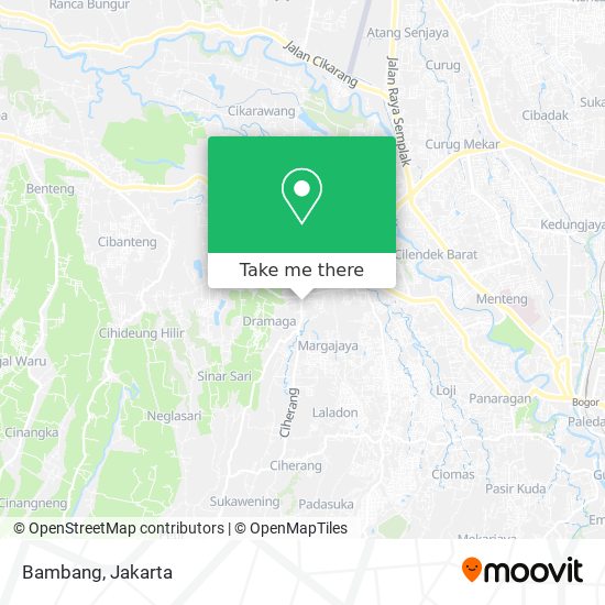 Bambang map