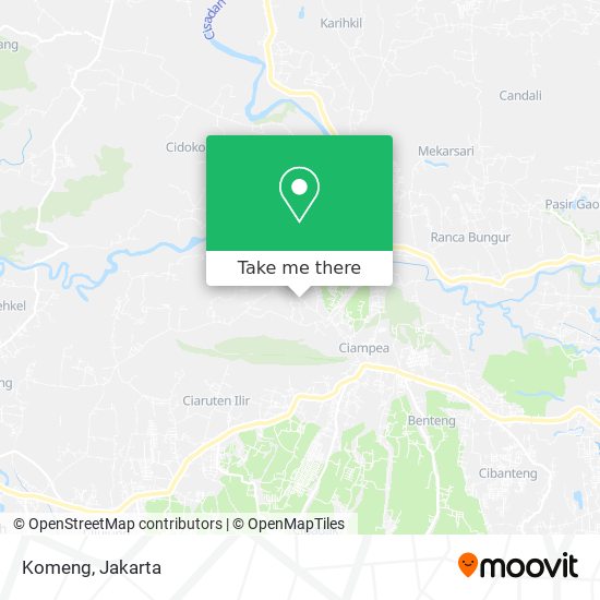 Komeng map