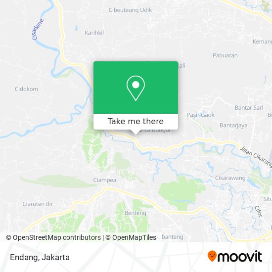 Endang map