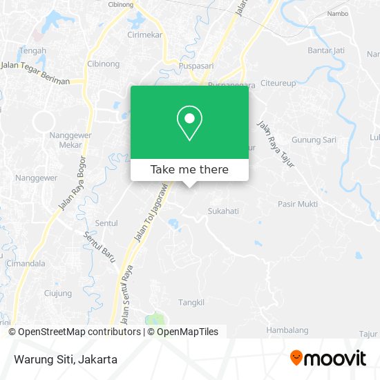 Warung Siti map