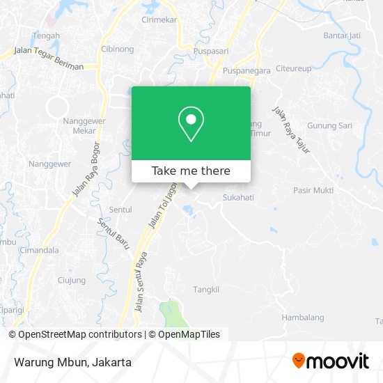 Warung Mbun map