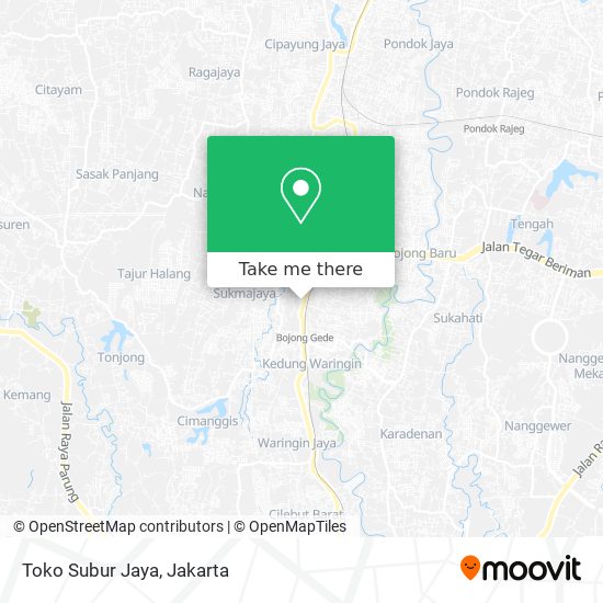 Toko Subur Jaya map