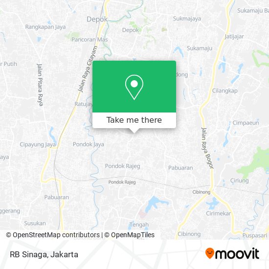 RB Sinaga map