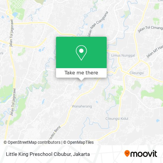 Little King Preschool Cibubur map